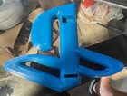 Playstation Logo Stand Sign Or Hanging Display Game Room 5 Inches 3d Printed