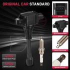 4 Uf549 For Nissan Altima Sentra Rogue Versa Spark Plugs And Ignition Coil Packs