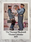 Vtg 1979 Norman Rockwell Humor Calendar W  Original Packaging