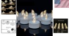 Party Decor Led Tea Lights - Flickering Flameless 200pcs Set