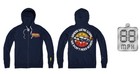 Back To The Future The Musical Broadway   88mph Roads Zip Hoodie   New  Original