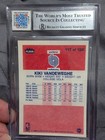 1986-87 Fleer Basketball 3 Card Lot Beckett Graded Autos game Used Patch 