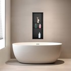 304 Stainless Steel Shower Niche 3-tiers Shower Niche Shelf For Bathroom Storage