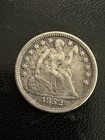 1852 Seated Liberty Half Dime F