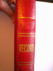 Vintage Record Ledger Book Unused   Vernon Royal Line - Usa