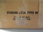 Original Anodized Metal Typer Blanks  Still In The Original Paper