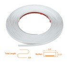 Peel And Stick Molding Trim 30ft X 0 4  Self Adhesive Wall Trim  White