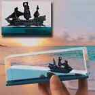 Black Pearl Model Liquid Wave Cruise Ship Decoration Unsinkable Boat In A Box 