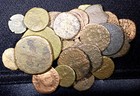 Roman Pre-christianity In Ancient Rome Lot Of 2 Bronze Coins  Random Pick    91 