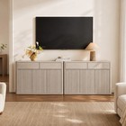 Sicotas 50 1  Buffet Cabinet Sideboard Storage Credenza W  Drawer   Shelf