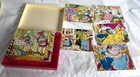 Vintage Wooden Puzzle Blocks Fairy Tale Images Eichhorn Germany Vintage Puzzle