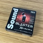 Creative Sound Blaster X-fi Go Pro 70sb109500000 Usb Sbx Sb1290 Audio Sound Card