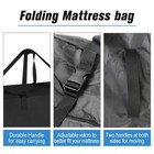 Folding Mattress Storage Bags Trifold Memory Foam Mattress Case Portable Twin   