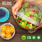 6pcs Stretch Silicone Lids Bowl Reusable Kitchen Food Storage Wrap Sealing Cover