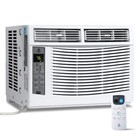     6000 Btu Window Air Conditioner Window Ac Unit With Remote 3 Cooling Speeds