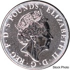 2016 U k    5 Queen s Beasts Lion Of England 2 Oz  999 Fine Silver Bu Coin