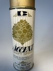 Vintage 1960s Ill Bronze Accent Spray Paint Can  Paper Label  Metal Lid 