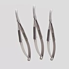Lot Of 3 Hu Friedy Castroviejo Micro Scissors Curved No 31 10cm S31