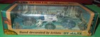 Vintage 1970 Marx Miniature Apollo Lunar Landing Playset In Diorama Box