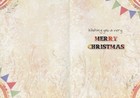 Peace On Earth - Christmas Tree Free Greeting Card - 14766