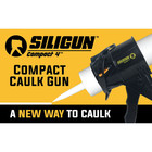 Siligun Caulk Gun - Anti Drip Extreme-duty Lightweight Abs Caulking Gun