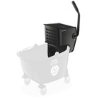 Side Press Wringer Replacement For Commercial Mop Bucket  26 And 33 Qt - Black