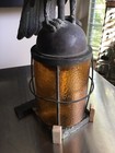 Authentic Authentic Eagle Cooper Weathervane  Glass marble Base -nice   