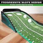 Champkey Professional Dual-hole Golf Putting Green Come With Golf Putting Gates