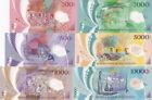 Vanuatu Set 6 Unc 200 500 1000 2000 5000 10000 Vatu 2014-20 P 12 13 14 18 19 20