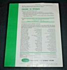 Sioux Portable Tools Air   Electric Advertising Pamphlet Care   Instruction 1973