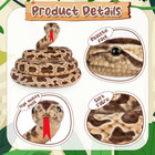 Giant Boa Constrictor Large Stuffed Animal Snake Plush Realistic Toy 200cm   80