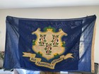 Vintage Flag Of Connecticut - Cotton Double Side - Multi Piece Construction