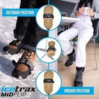 Icetrax Midflip Traction Aids Mid-sole Ice Cleats Flip Strap - 2 Pack