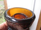 Orange Amber Glass Insulator
