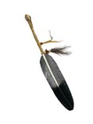 Hand Painted Feather   Arts   Crafts  southwest Art   New   Buffalo