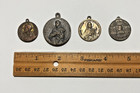 Lot Of 4 Antique Christian Medals