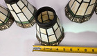 5 - Vintage Slag Glass Arts Crafts Tiffany Style 5 5  Lamp Shade 1 625  Fitter