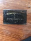 Antique Brass Sextant Navigation Nautical Marine Vintage W wood Box X-mass Gift