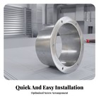 Resistant Stainless Steel Flange Connector Exhaust Duct Flange