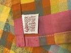 4 Garnier Thiebaut Cotton Jacquard French Palerme Orange Napkins Colorful 19   