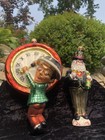 Rare Christopher Radko Large Millennium Clock 1999 New Year Santa 2011 Ornaments