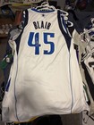 Dejuan Blair Game Worn Used Signed Auto Dallas Mavericks Jersey Former Spurs Nba