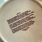 Vintage Vernon Kilns Pottery china Souvenir Plate Texas Eastern Star