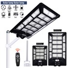 Solar Street Lights 1028 Led Waterproof Outdoor Sensor Dusk-to-dawn Lamp pole Us