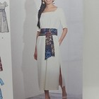 Simplicity 8871 Misses  A-line Dress With Sash Sewing Pattern Size 4-12 Uncut