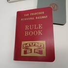 Vintage Sf Muni Employee Rule Books Manuals Inscribed Operator Lot Of 3 Vtg