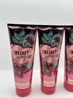 New Bath   Body Works Velvet Sugar Body Cream 3pc Set Full Size Shea Butter 24oz