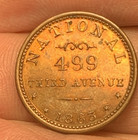 1863 Us Civil War Token- B  Maloney- Proprietor  25-158 