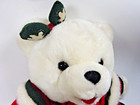 Dan Dee Collector s Choice 2004 Christmas Snowflake Teddy Bear Plush Red   White