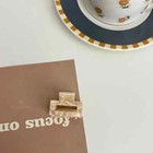 Tiny Cute Rectangular Hair Clip Tiny Claw Clips For Thin Hair  3 17cm 